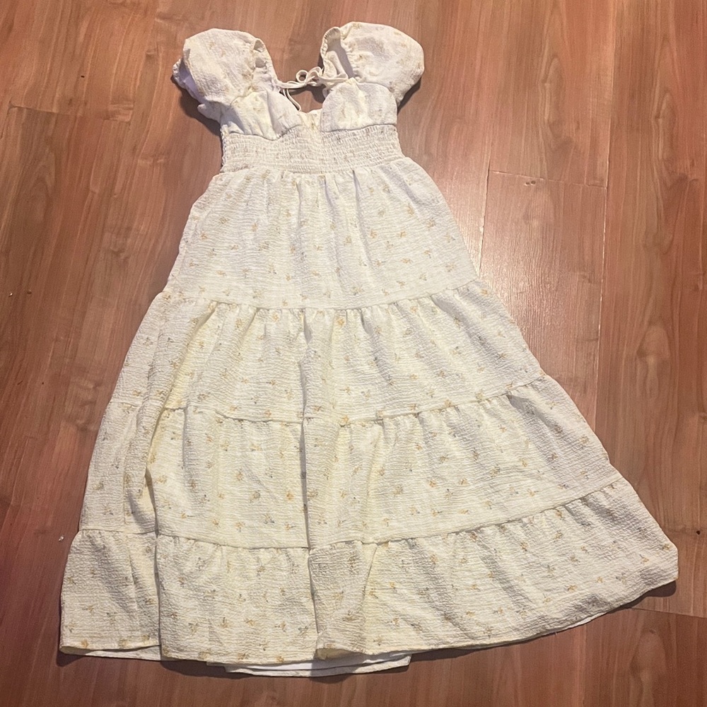Ardene Cream Kids Casual Dress
